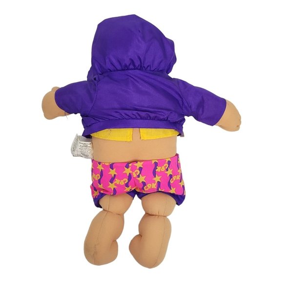 Vintage 1984 Coleco Cabbage Patch Kids Doll Board Shorts Windbreaker 13" Toy - Picture 4 of 10